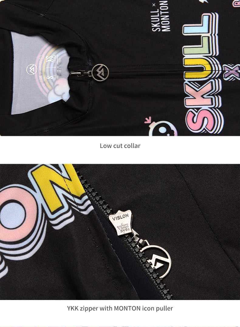 Rainbow Cartoon Black